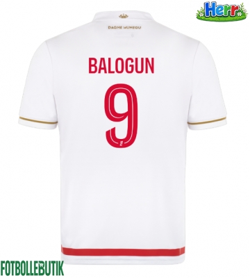 AS Monaco Folarin Balogun #9 Hemmatröja 2025-26 Kortärmad